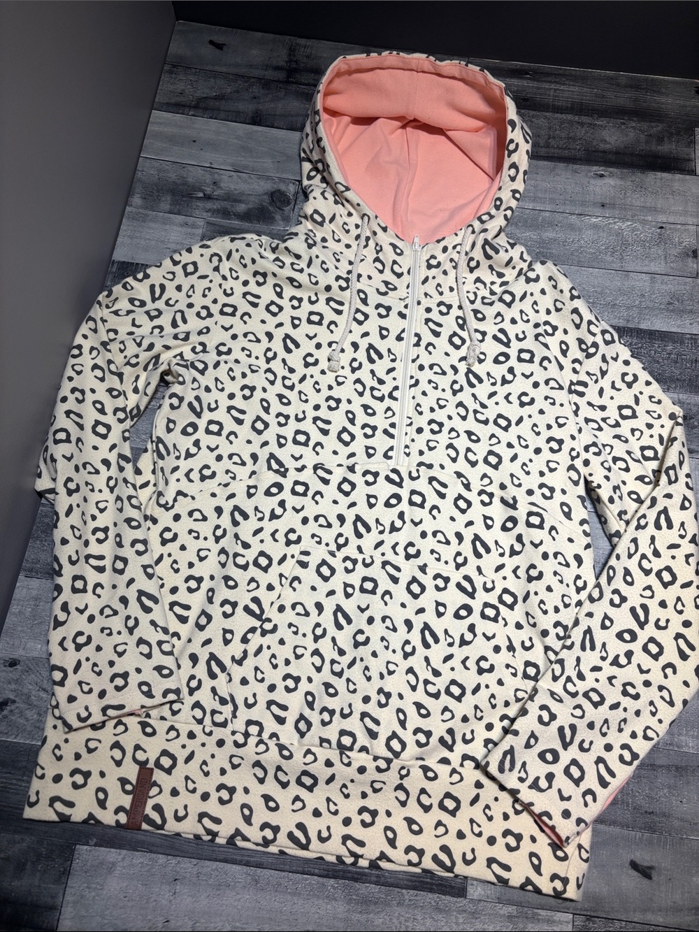 Ampersand- Alpha Babe Half-zip Sweatshirt